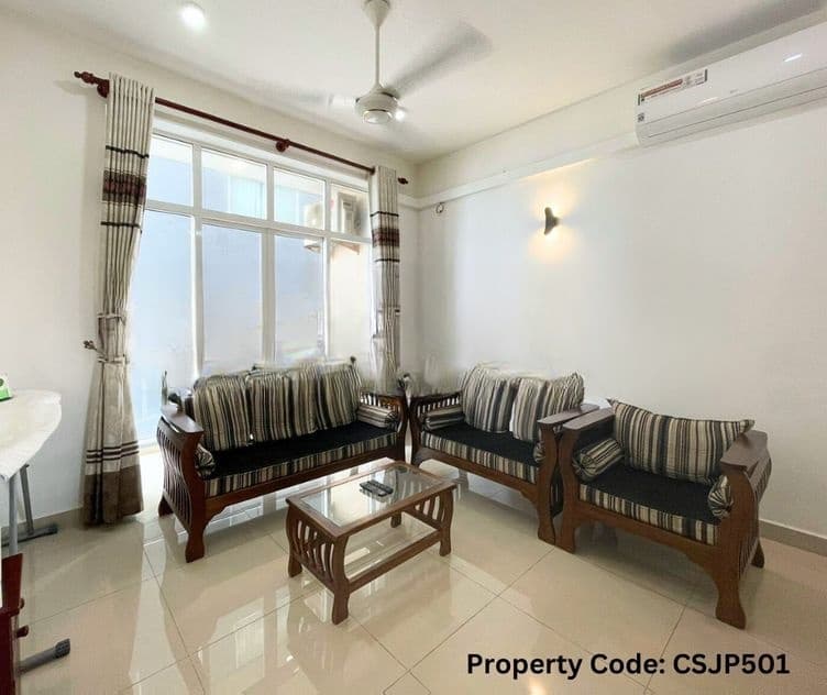 Wellawatte Apartment Available for Long-Term Rent Code: (CSJP5001)