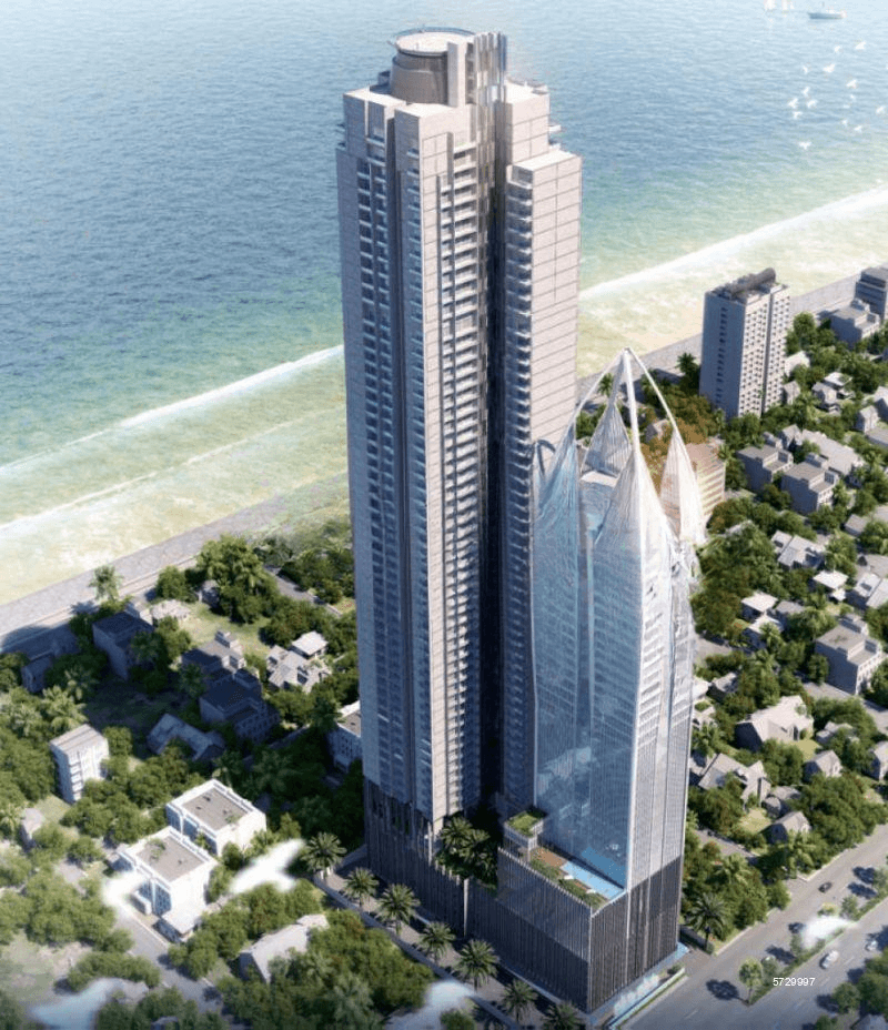1670 sqft Supper Luxury unfurnished three bedroomed Residents for Sale in The Address Colombo -3
