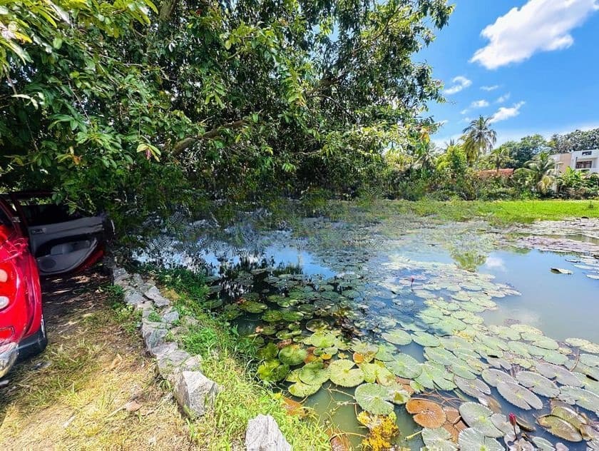 (NNI390) Water Front 17 P Bare Land Sale At Jayanthepura Battramulla