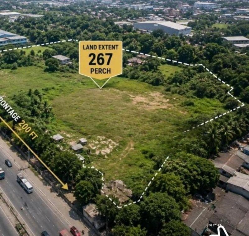 Prime Commercial Land for Sale – Peliyagoda