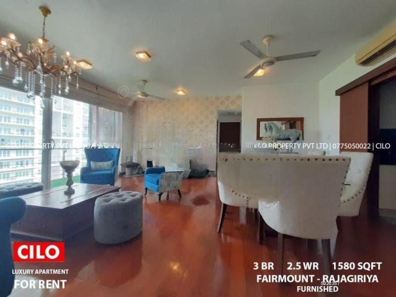 Fairmount apaprtment by Fairway fully furnished unit rent - Rajagiriya