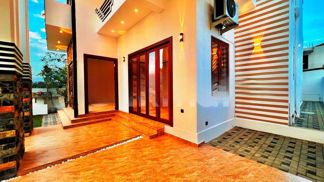 24/7 Security Gated Area Modern Design 4BR Luxury House For Sale Negombo