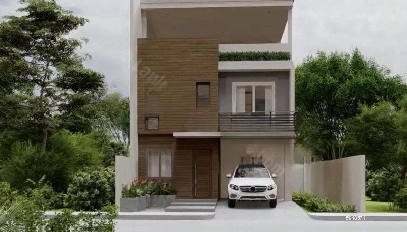 4 Bedroom House Construction in Maharagama / Rs. 24.7 million / 73000 USD / Rs.246 Laks (Construction Cost)