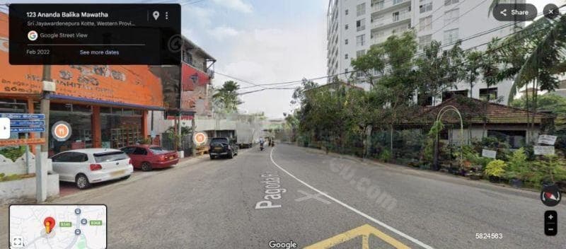 Commercial land for sale facing Pagoda road – Code CJ009