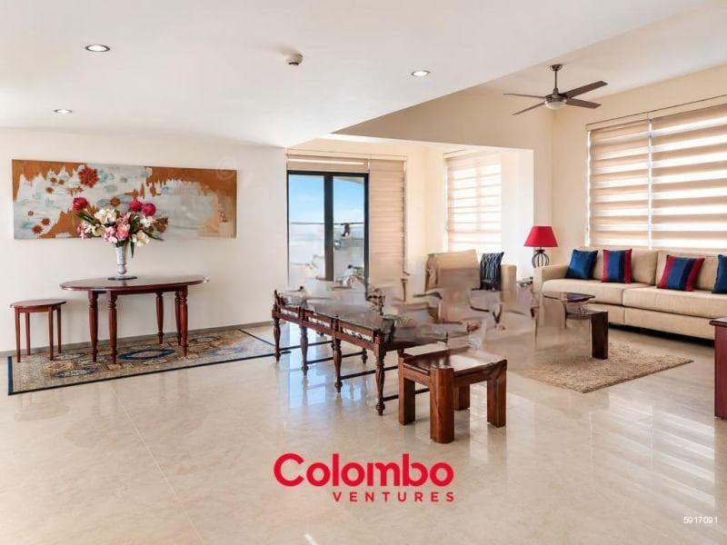 HAVELOCK CITY PENTHOUSE - 4 Bed Penthouse Leyards Tower Fully Furnished Sea View Apartment for SALE – Colombo 5 (AS-340)