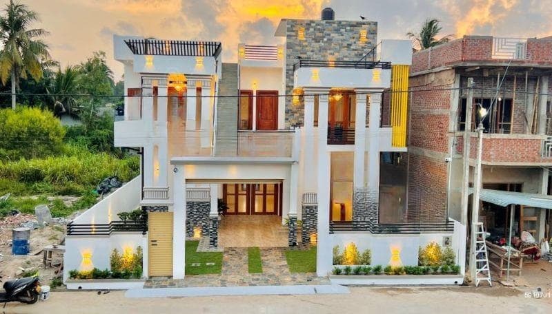 Latest Brand New Super Modern Design 4 BR Luxury Upstairs House For Sale Negombo