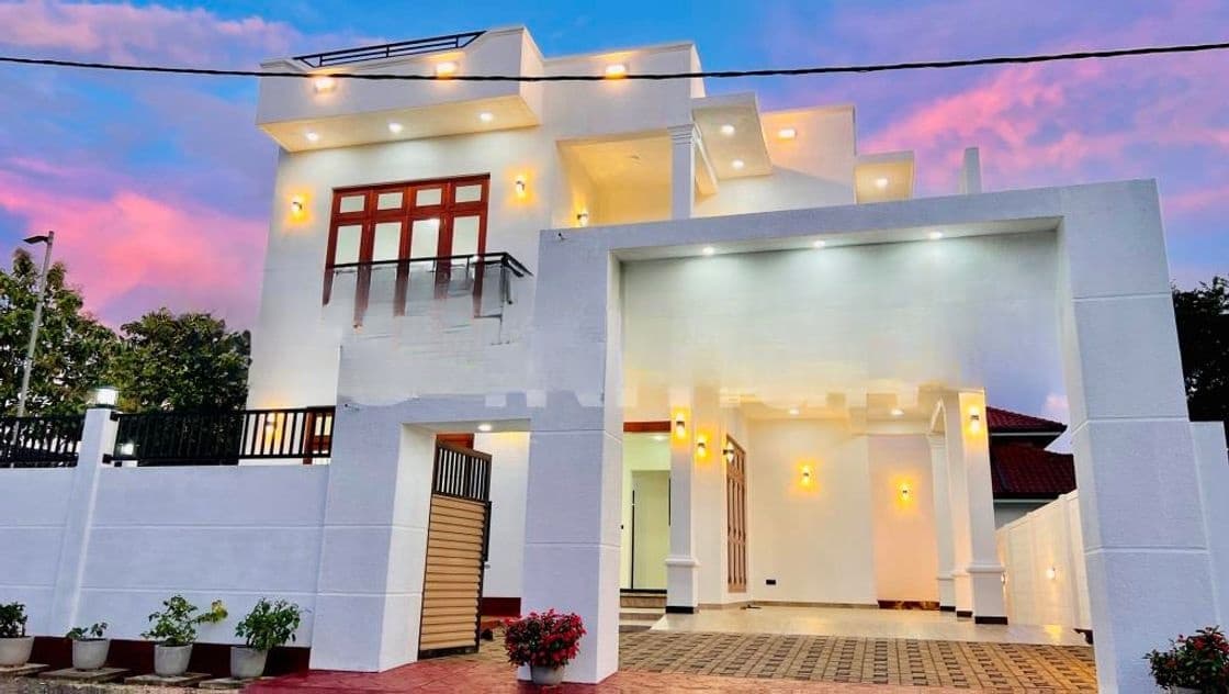 Great View Spacious Bed Room With Super Luxury New House Sale Negombo