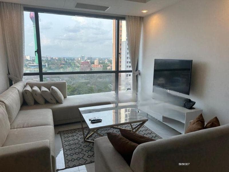 3 bedrooms fully furnished apartment at Capital twin peaks for immediate rent -Colombo
