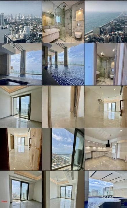 606/Sea & Port city views/brand new/02beds/for sale in Colombo -03/Kolpity.