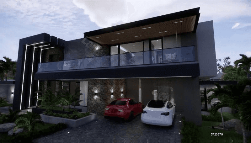 Super Luxury 5 Bedroom House Construction in Nawala for Rs. 34.6 million / Rs. 346 Laks (Construction Cost)