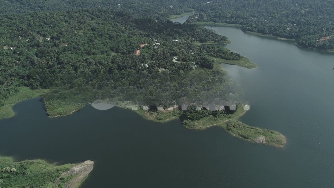 Lake Front Land for Sale in Digana