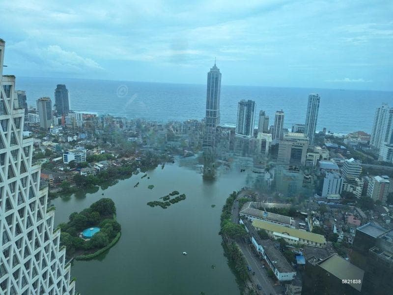 2 bedrooms largest layout on a higher floor with Ocean view at Twin peaks Colombo 2 for Sale