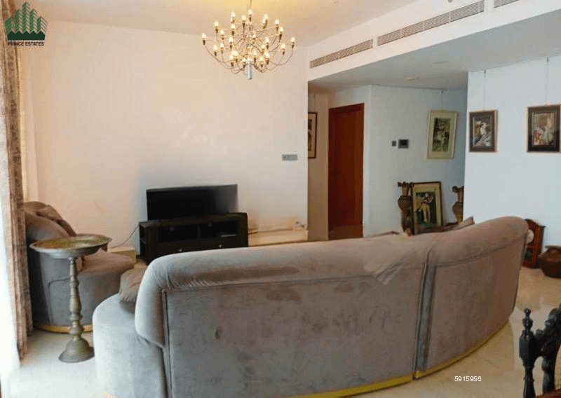 Luxury Furnished 3-Bedroom Apartment on a Higher Floor with City & Lake Views