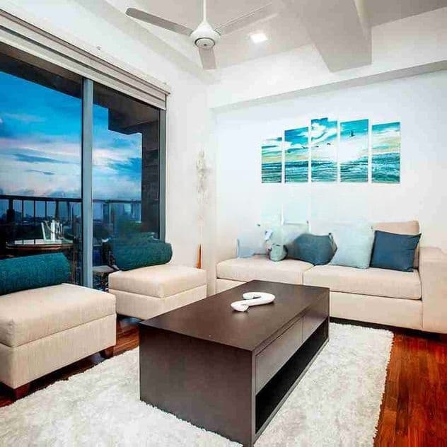 Two bedroom furnished apartment for rent in oval view Colombo 8