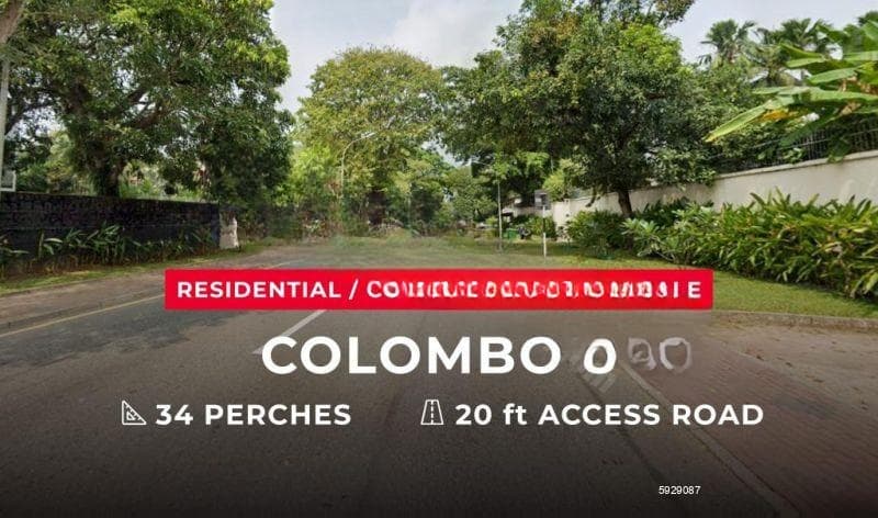 Land for Sale - Colombo 08 | LKR 459,000,000