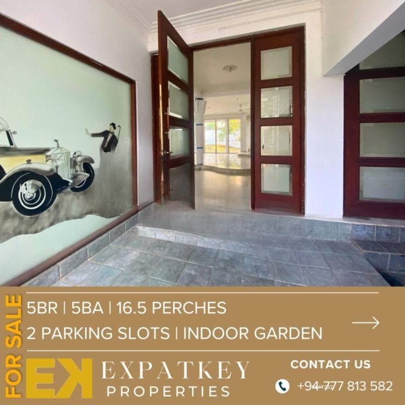 EK-0801 | 7BR | House | Col 7 | Bullers Lane | 16.5 Perches | 4000+ SQ.FT | Sale | Unfurnished