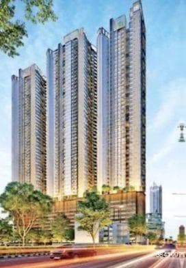 TRIZEN, Higher Floor Brand New 2 Bed Rooms Apartment For Rent