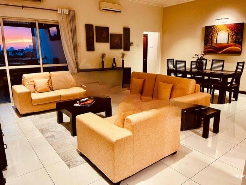 Trillium - 03 Bedroom Furnished Apartment for Rent in Colombo 08 (A5018)-RENTED