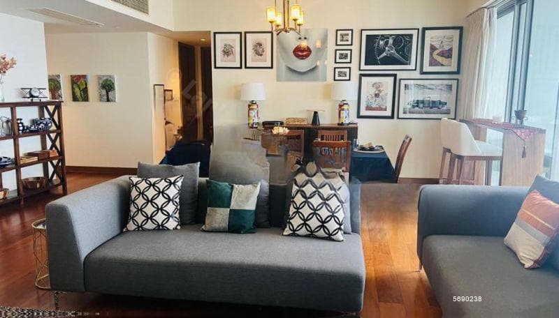 The Residences At One Galle Face. 3 BR apartment on a highest floor