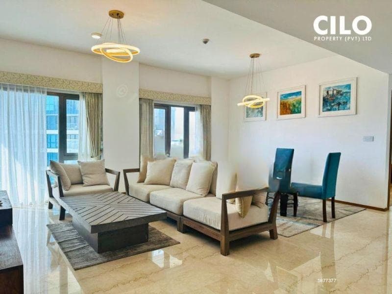 3 bedrooms higher floor fully furnished apartment at Altair Colombo 2 immediate sale