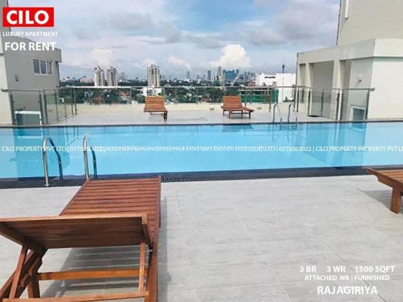 3 bedrooms fully furnished apartment for great price at Prime Wrendale Rajagiriya for sale