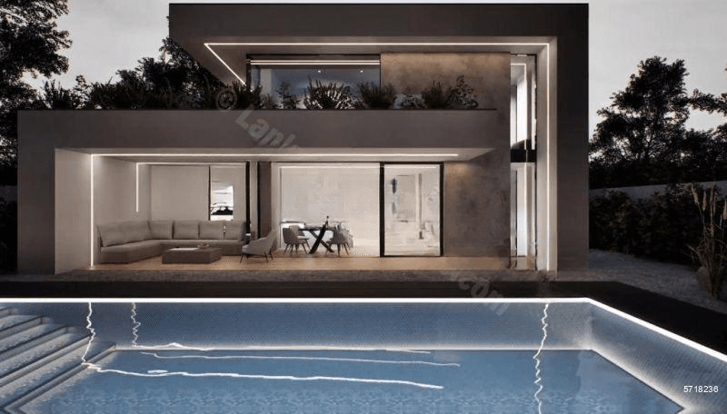 3 Bedroom Pool House Construction in Sri Lanka / Rs. 23.6 million / Rs. 236 Laks / 2000 Sq.Ft