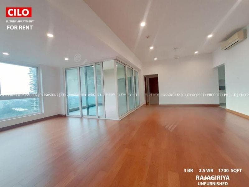 4 bedrooms unfurnished Elements apartment at Rajagiriya immediate rent