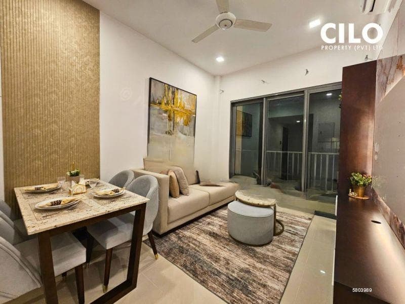 Trizen Colombo 02 | 2BR Luxury Apartment for Rent | 32nd Floor | Sea & City View