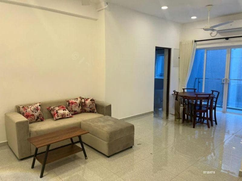 Flemington - 02 Bedroom Semi Furnished Apartment for Rent in Colombo 04 (A4091)-RENTED