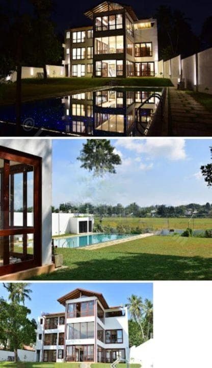 Ultra-Luxury Residence for Rent in Battaramulla – Overlooking Scenic Paddy Fields