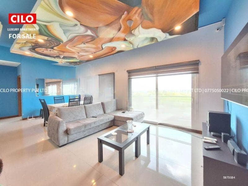 3 bedrooms furnished apartment at Sky gardens Rajagiriya foe immediate sale
