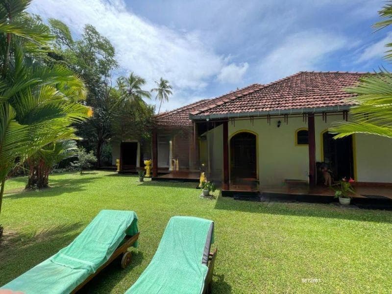 (SE1689)🌴 BENTOTA LUXURY VILLA – Fully Furnished Waterfront Paradise! 🏖️✨