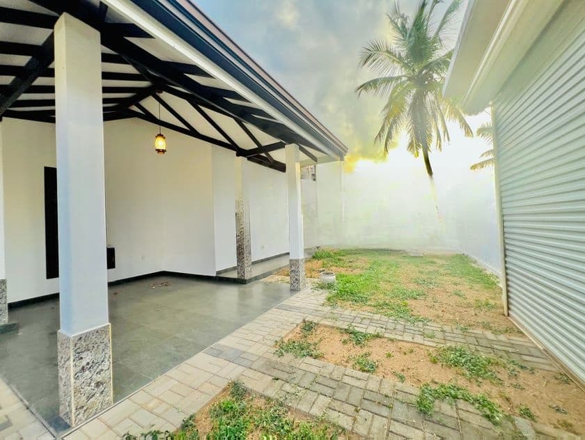 Gated Area Near Beach New 3 Br Single Story House For Sale Negombo