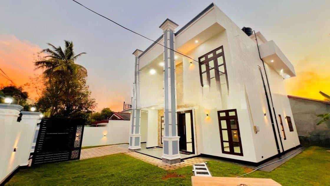 Spaciously Built Modern Type Box Completed 5Br House For Sale In Negombo