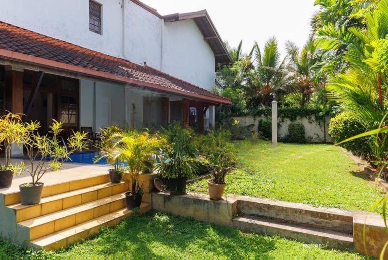 Dehiwela, Lake Road, Off Attidiya Road, a Luxurious House Overlooking the Lake for Sale