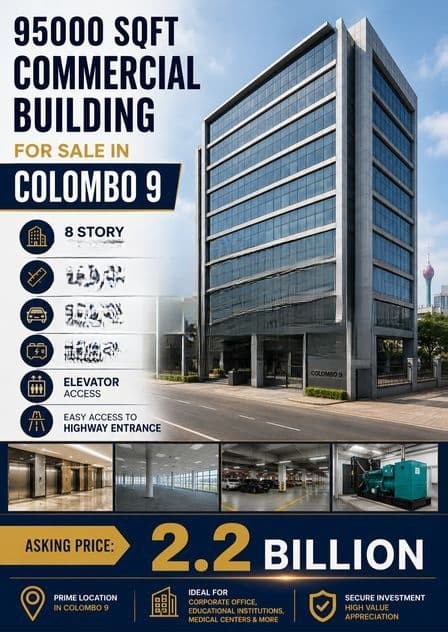 95,000 sqft Commercial Building for sale in Colombo 9 (C7-10314)