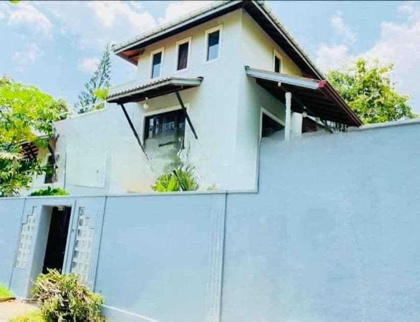 (AFA353) 02 Story House With 11.5 P Sale At Ebuldeneya