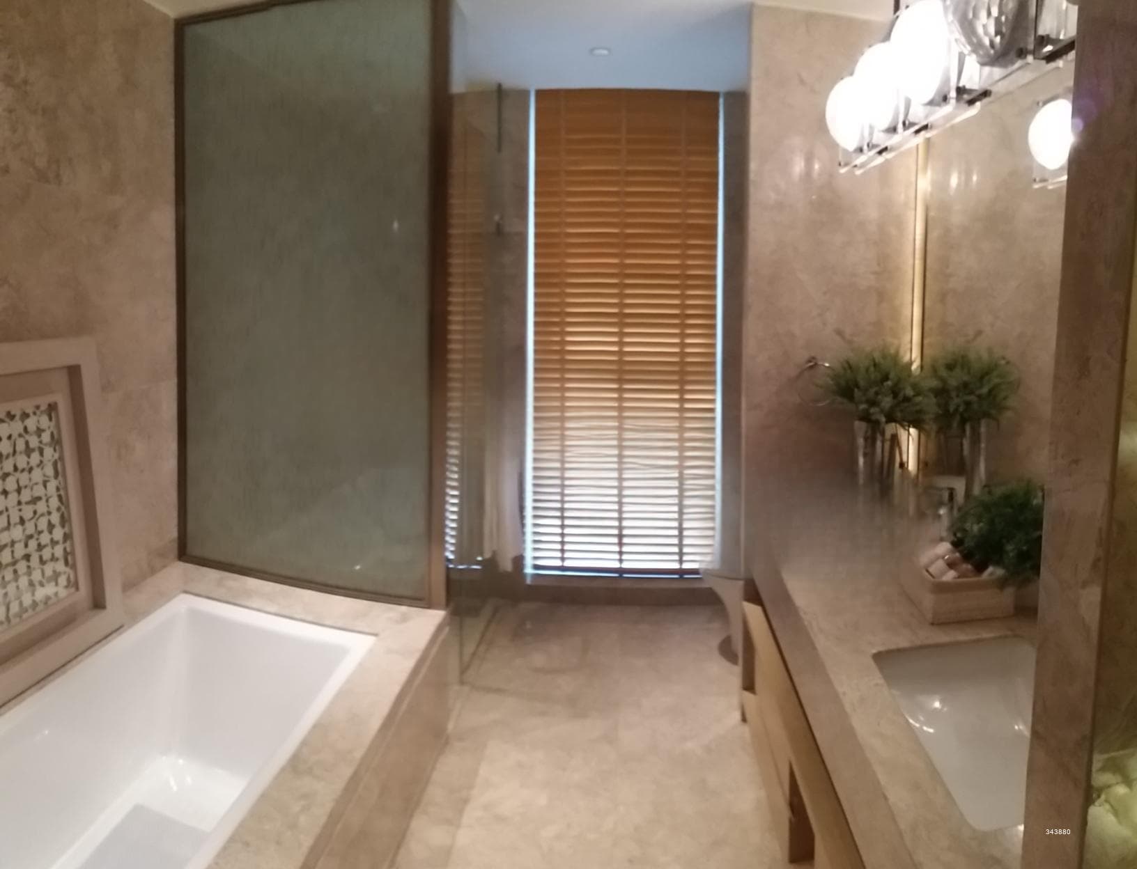 Tastefully Furnished 2 Bed Rooms Apartment At Shangri La on one of the highest floors - E Type