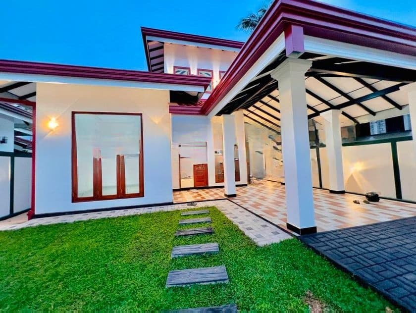 Well Built Single Floor Brand New Good House for Sale in Negombo