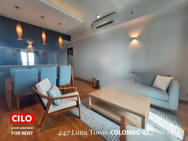 2 bedrooms unfurnished large layout of Luna tower for sale Colombo 02