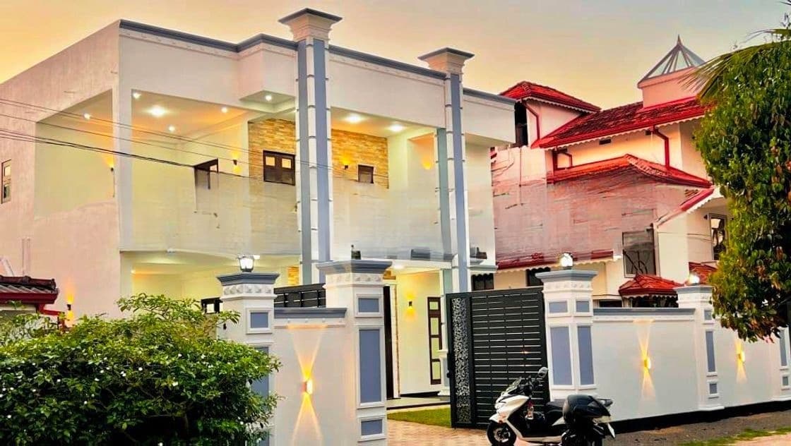 Brand New 15 Perches Land Quality Modern Box 5Br House For Sale Negombo