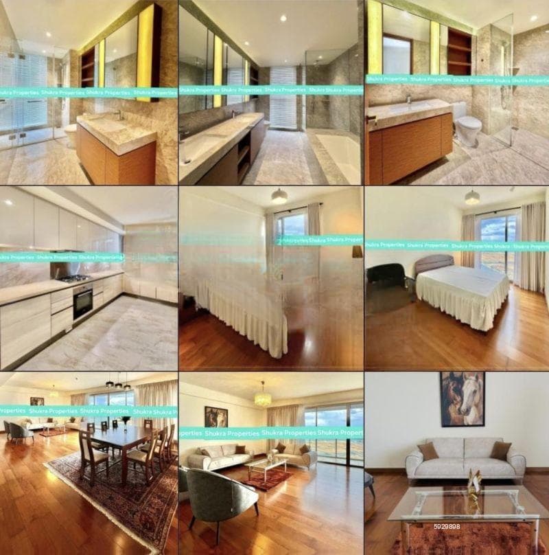 One Galle Face/High - end furnished/04beds/for rent in Colombo -02