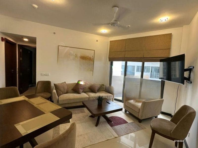 Tri-Zen - 02 Bedroom Furnished Apartment for Rent in Colombo 02 (A4017)-RENTED
