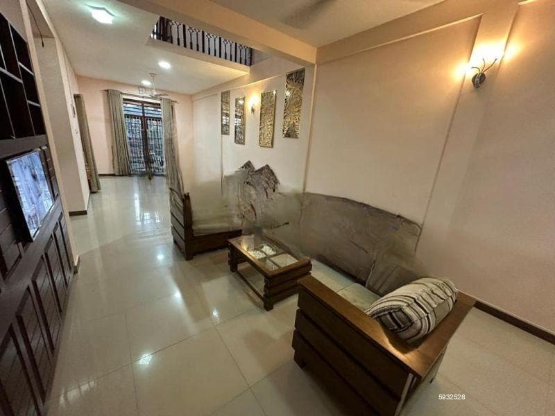 Kalubowila Fully Furnished 2-Story House for Short-Term Rent. (Property Code: CSAH101)