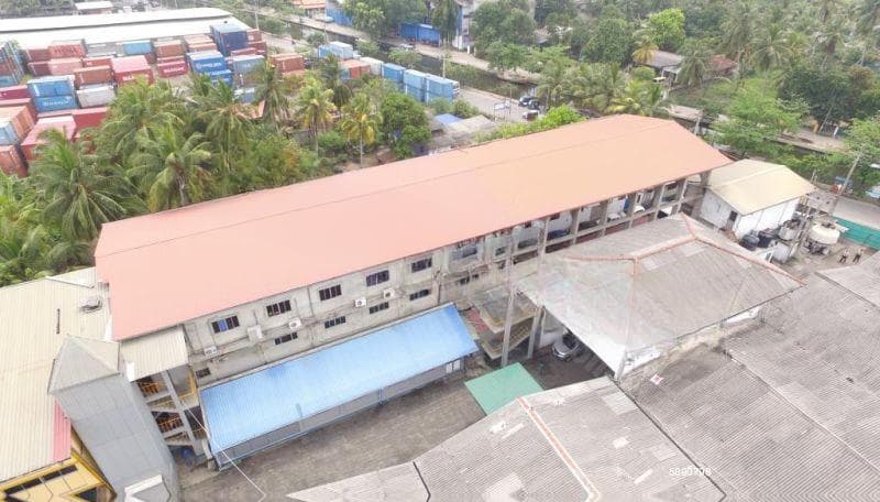🏭 Garment Factory Complex With Solar For Sale – Wattala Elakanda | 26,800 Sqft (g+3 Storied) | 75 Perch | 500 Kv Trans⚡