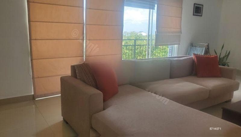 3 Bed 2 Bathrooms with Maids Room and bathroom Fully Furnished Airconditioned - 150,000/=