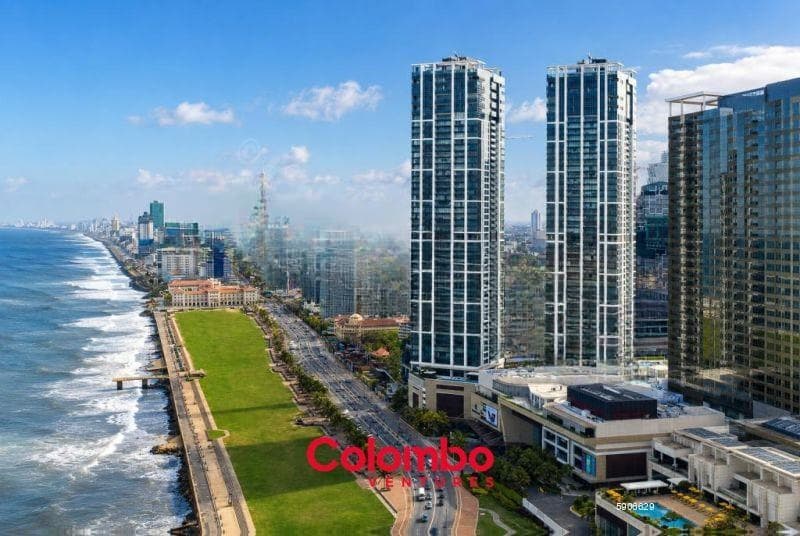 ONE GALLE FACE – 4 Room East Tower Unfurnished B-Type Luxury Apartment for RENT - Shangri-la, Col. 2 (AR-220)
