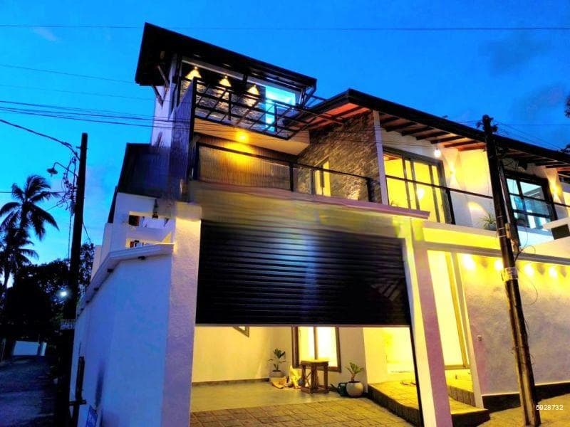 Architecture Designed Luxury Two Story House For Sale In Malabe