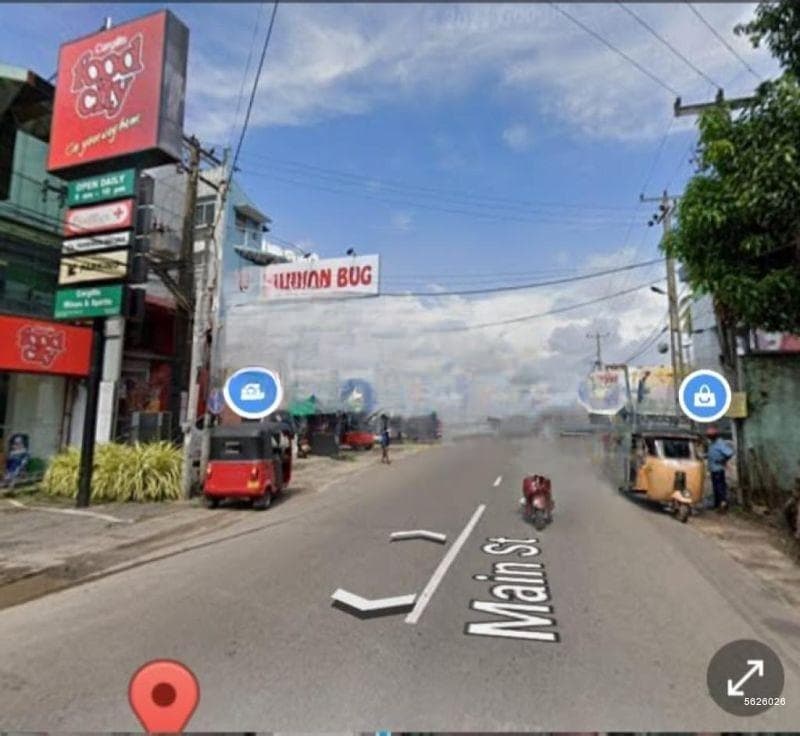 Negombo Town Main Street 90 Perchers Commercial Land For Rent Or Lease.( Faceing Main Street ) ( 25,000 sqft )