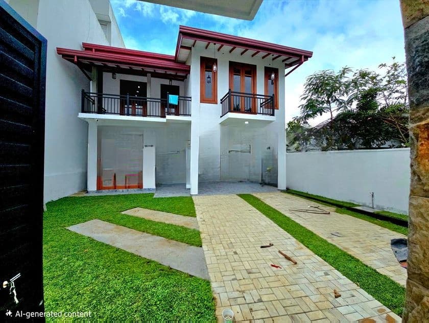 Newly Build Luxury Two Story House For Sale In Siddamulla
